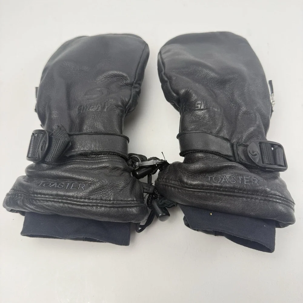 Swany Toaster Ladies Mittens Size Medium Womens Black Ski Snowboard Snow Winter